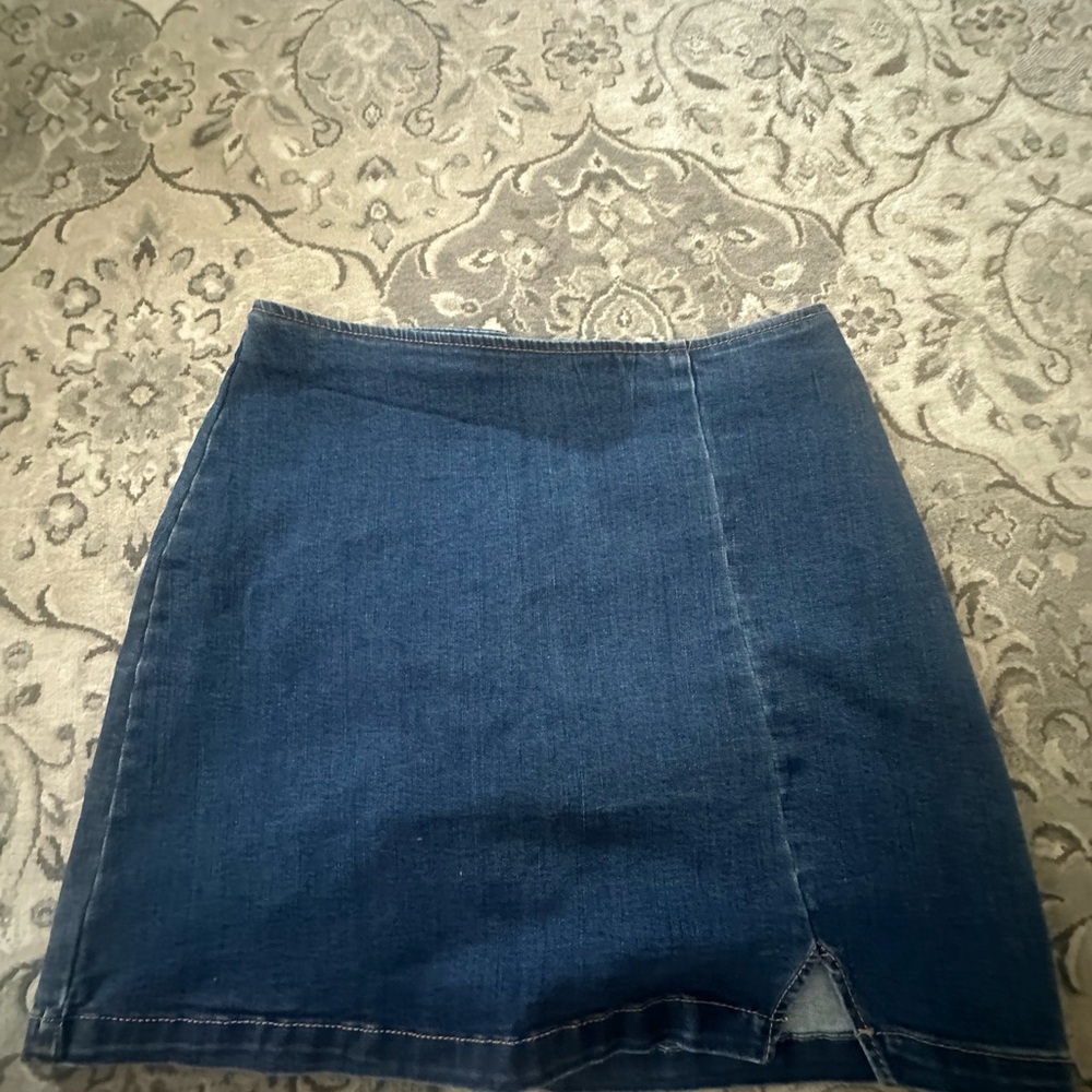 Wild Fable Dark Blue Mini Skirt